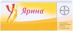 Ярина, таблетки покрытые оболочкой пленочной 3 мг+0.03 мг 63 шт